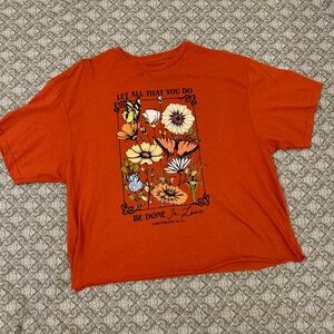 Fifth Sun crop shirt X-Large